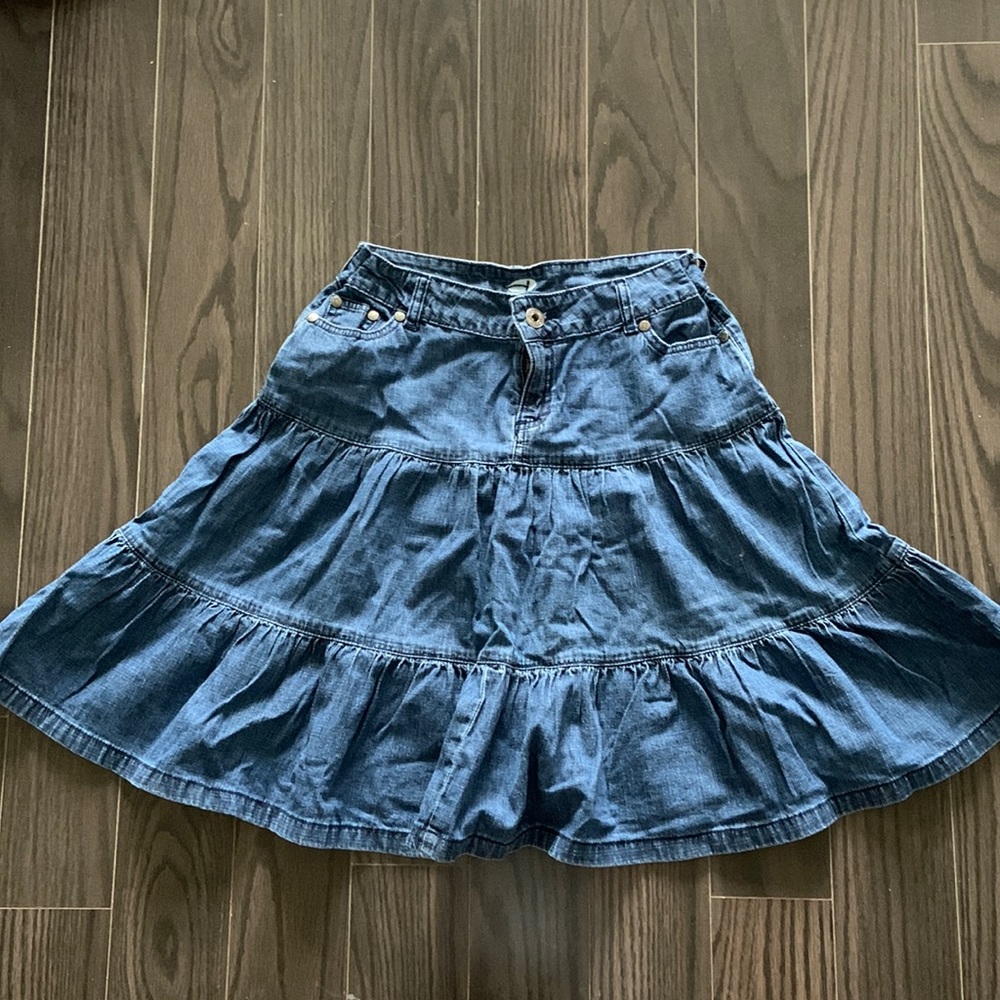 Denim skirt